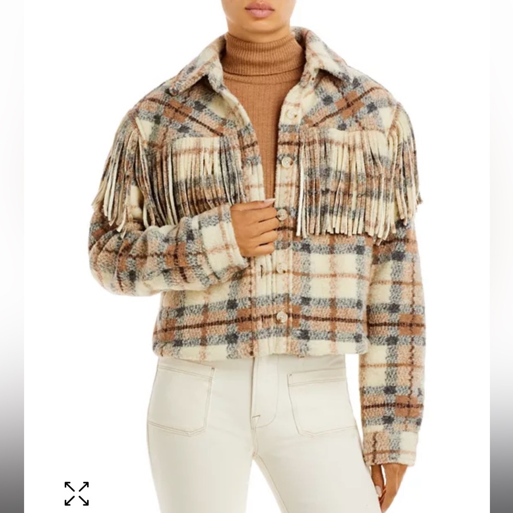 BLANKNYC
Cropped Plaid Shacket